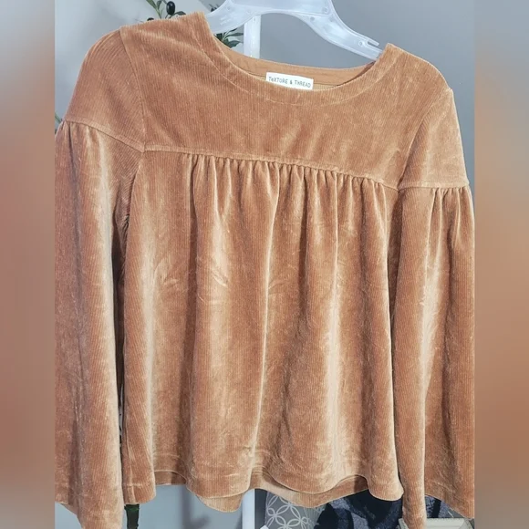 Madewell Texture & Thread Corduroy Swing Top Oversized - Picture 2 of 6